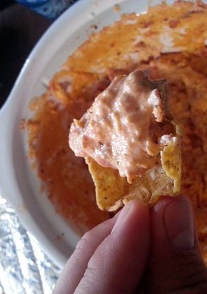 A picture of Pepperoni Pizza Dip.