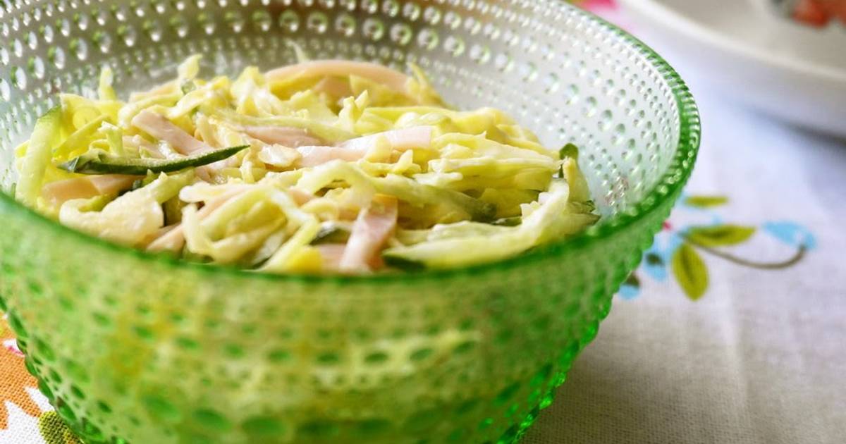 Spring Cabbage Salad, Recipe