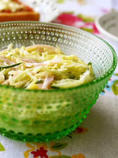 A picture of Spring Cabbage Coleslaw.