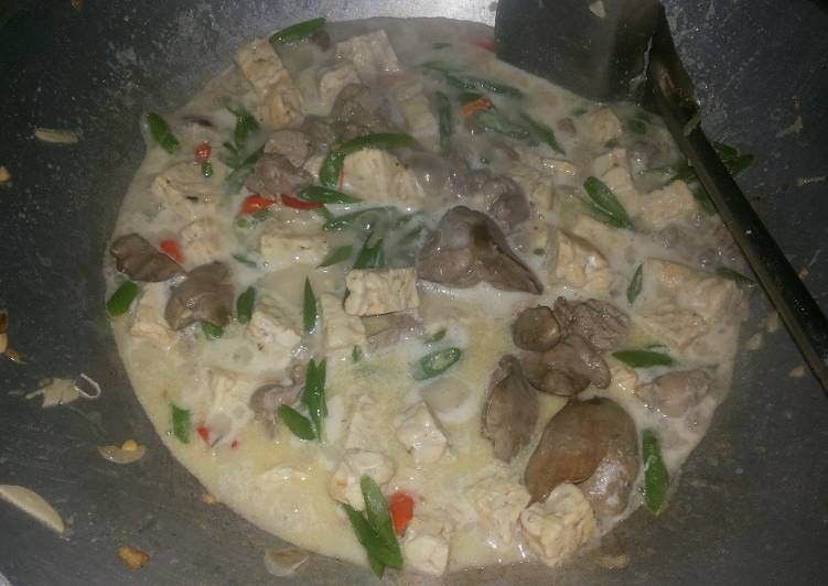 Bagaimana memasak Sayur santan ati ampela ala tami Anti Gagal