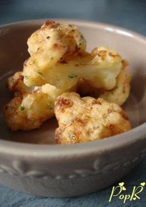 A picture of Cauliflower Fritters.