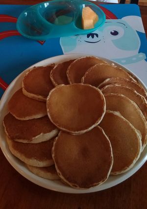 A picture of The Pancake My Kids Love.