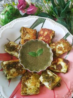 पनीर टिक्का (Paneer tikka recipe in Hindi) रेसिपी मुख्य फोटो