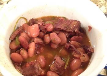 How to Recipe Yummy Pinto Beans with Brisket