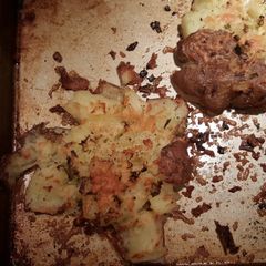 A picture of Crushed potato bake.