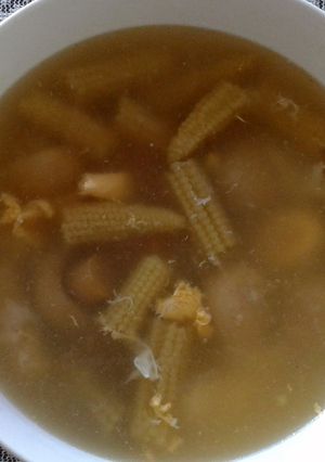 A picture of Mixed Vegetable Soup.