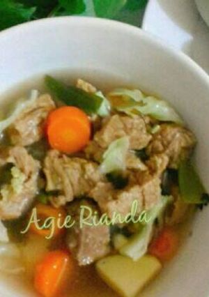 Foto resep Sop Daging Sapi simpel