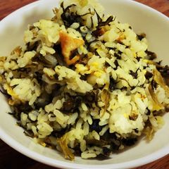 A picture of Easy Takana Fried Rice.