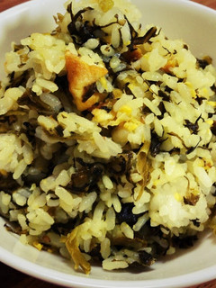 A picture of Easy Takana Fried Rice.