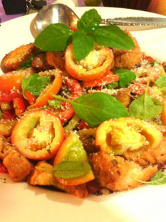 A picture of Tomato salad.
