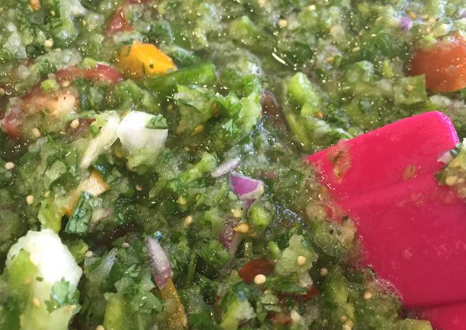 Recipe of Jamie Oliver Tomatillo Salsa