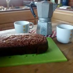 A picture of Nutty Banana Cake.