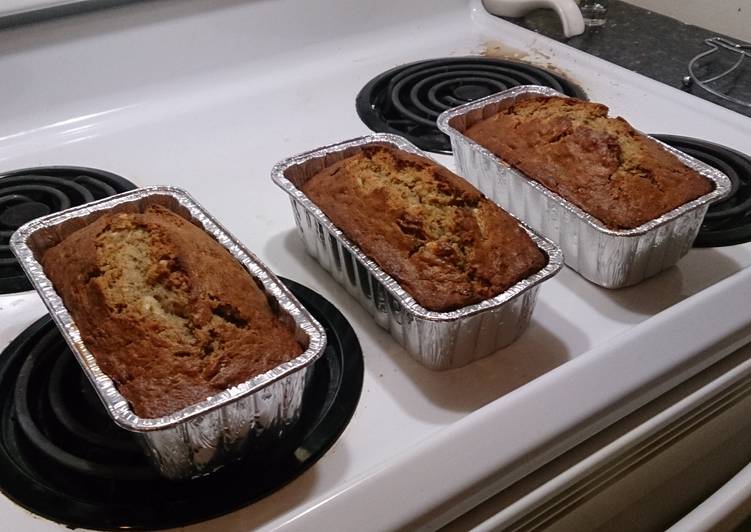 How to Make Perfect Simple Banana Apple Bread