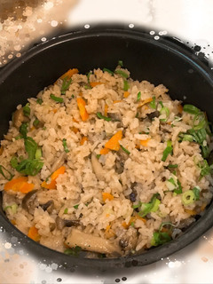 Foto resep Japanese mushroom rice