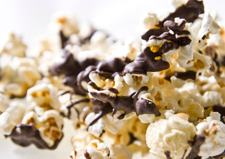 Popcorn Chocolate Cake