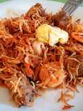 Fideuá mixta en paella