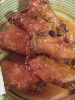 A picture of Sweet & Spicy Buffalo Wings.