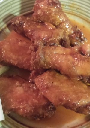 A picture of Sweet & Spicy Buffalo Wings.