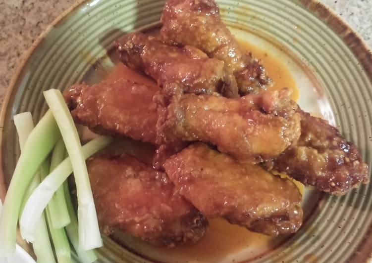 Recipe of Any-night-of-the-week Sweet &amp; Spicy Buffalo Wings