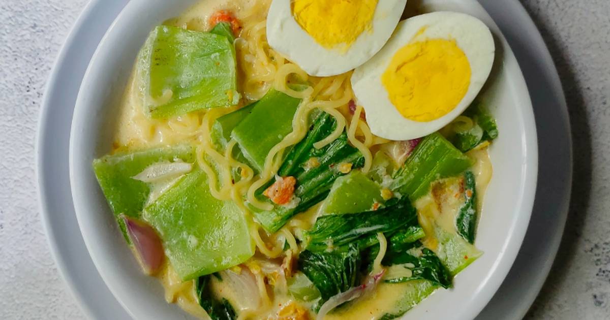 Resep Mie Rebus Kuah Susu Oleh Ratna Puspita Cookpad