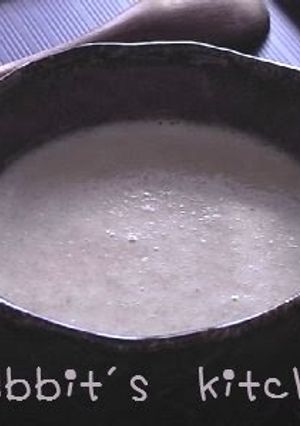 A picture of Burdock Potage Soup.