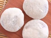 Une photo de mochi au nutella