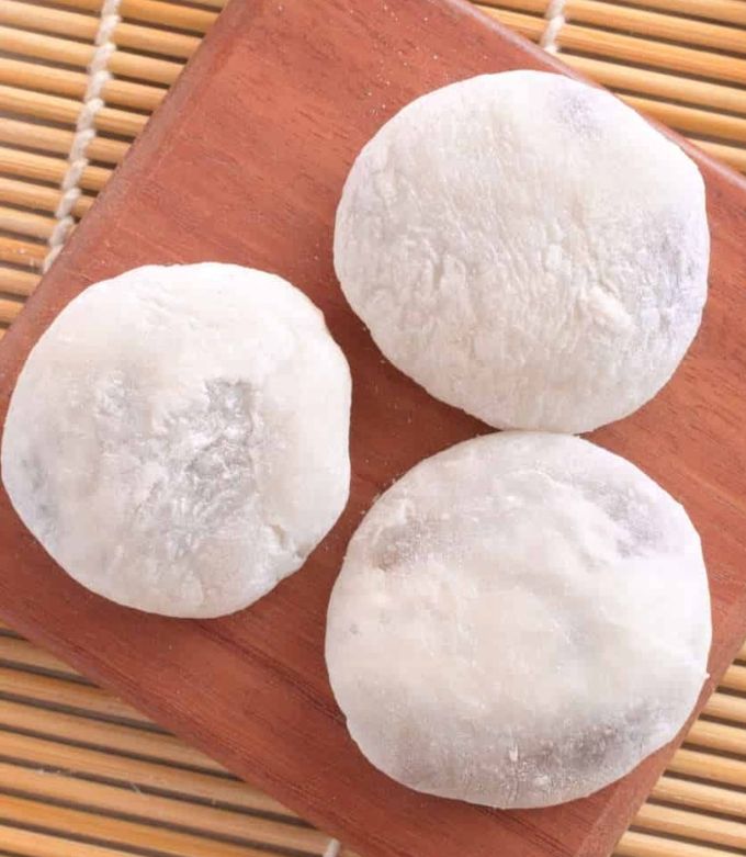Une photo de Mochi au Nutella