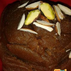 A picture of Aate ka halwa.