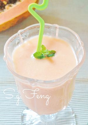 木瓜椰奶 的食譜成品照片