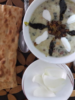 عکسی از دستور آش ماست