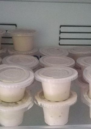 Foto resep Es krim irit homemade