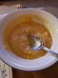 Sopa crema de zapallo