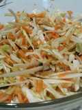 Ensalada de zanahoria y col