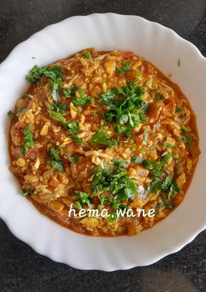 A picture of Egg Kheema.