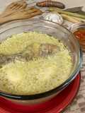 Opor Ayam/Chicken braised in coconut milk
