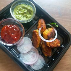 A picture of Healthy paneer fritters.