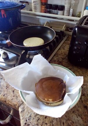 A picture of Easy pancakes.