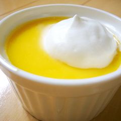 A picture of Simple Baked Custard Pudding.