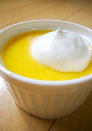 A picture of Simple Baked Custard Pudding.