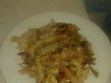 Fideos salteado con verduras