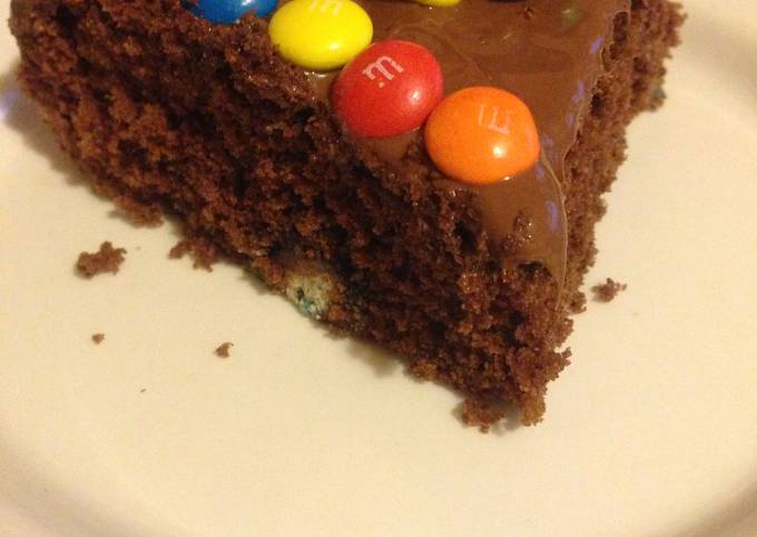 How to Make Quick M&amp;M Chocolate Sponge