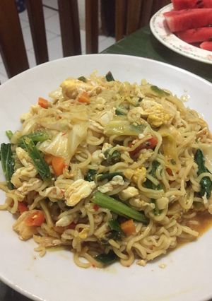 Foto resep Mie tek tek nyemek-nyemek