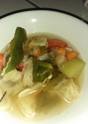 Foto resep Sayur asem bening bumbu iris