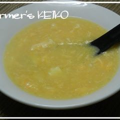 A picture of [Farmhouse Recipe] Chinese-style Corn Soup.