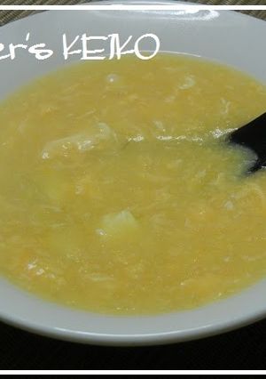 A picture of [Farmhouse Recipe] Chinese-style Corn Soup.