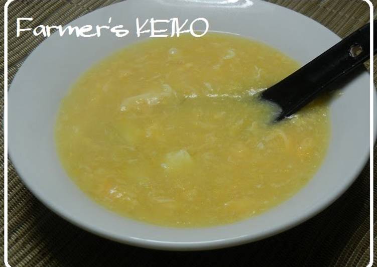 Just Do It [Farmhouse Recipe] Chinese-style Corn Soup