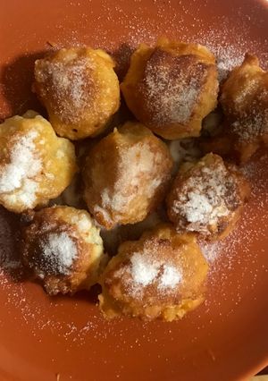 Foto resep Churros bulat isi keju
