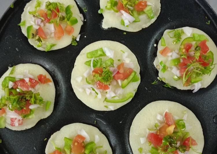 Step-by-Step Guide to Make Super Quick Homemade Mini uttapam