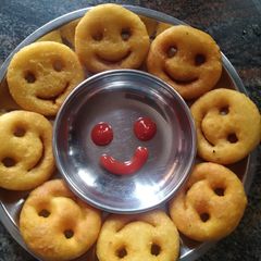 A picture of McCain homemade smileys.