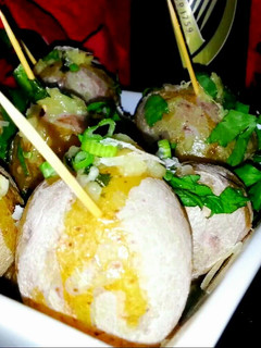 A picture of Mike's Salted Irish Pub Garlic Potatoes.